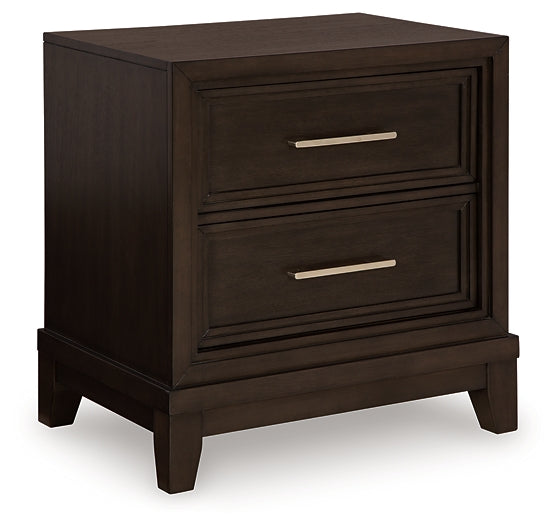 Neymorton Two Drawer Night Stand