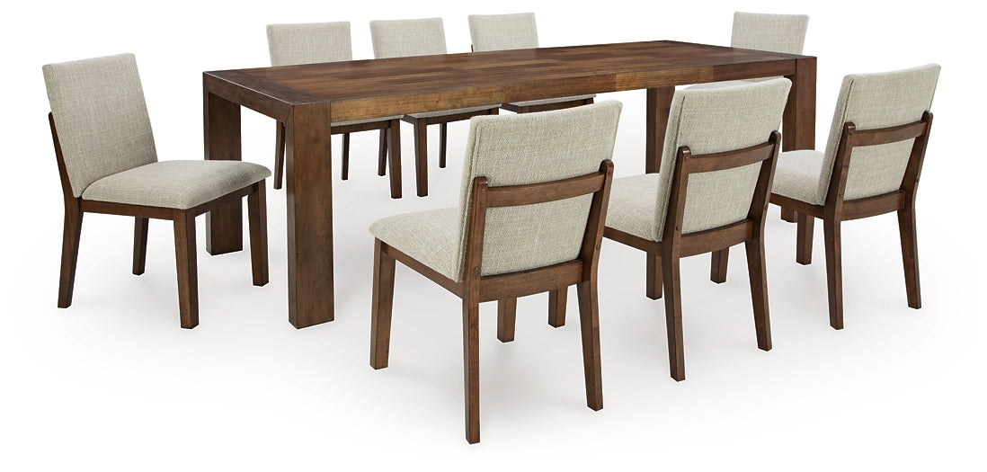 Kraeburn Dining Table and 8 Chairs