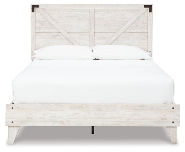 Shawburn Queen Platform Bed with Dresser