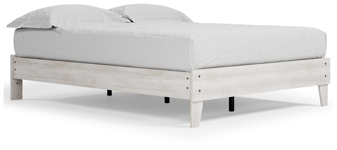 Shawburn Queen Platform Bed with Dresser and 2 Nightstands