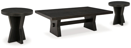 Galliden Coffee Table with 2 End Tables