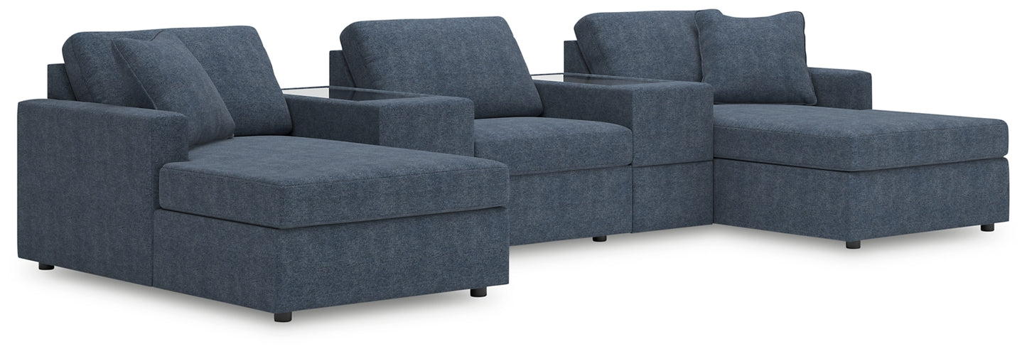 Modmax 5-Piece Pit Sectional with Storage Consoles