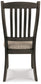 Tyler Creek Dining UPH Side Chair (2/CN)