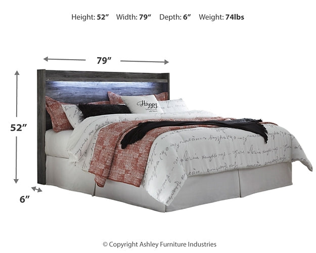 Baystorm King Panel Headboard with Dresser