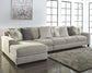 Ardsley 3-Piece Sectional with Ottoman