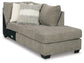 Creswell 2-Piece Sectional with Ottoman